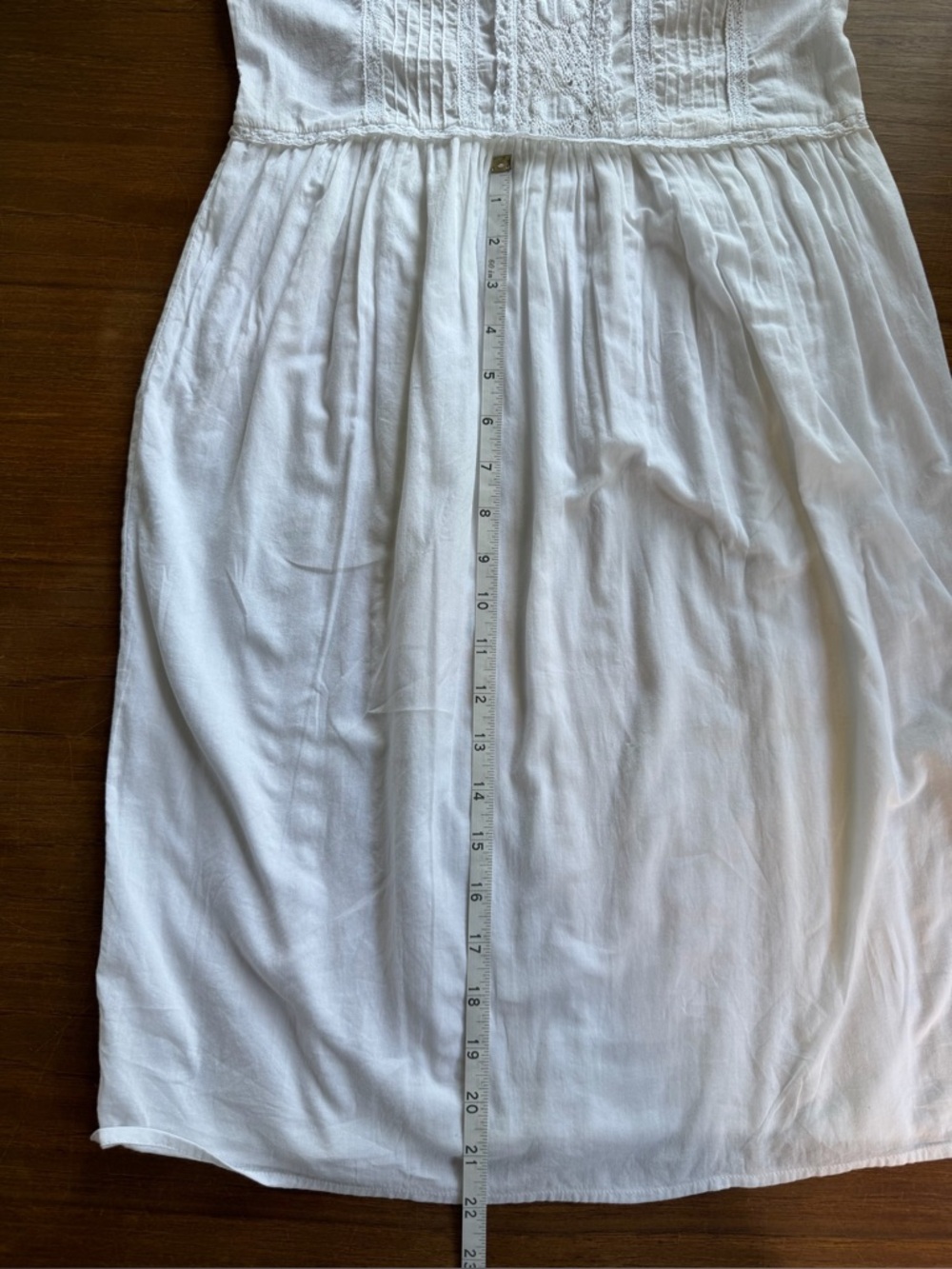 Ulla Johnson Pintuck Lace 100 Cotton Mini Dress sleeveless white Size 6 - Picture 9 of 12